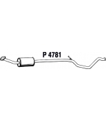 FENNO STEEL - P4781 - Глушитель сред.часть Peugeot 307 1.6 16V